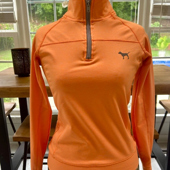 Victoria’s Secret Pink Light Orange Pullover XS - Picture 2 of 4